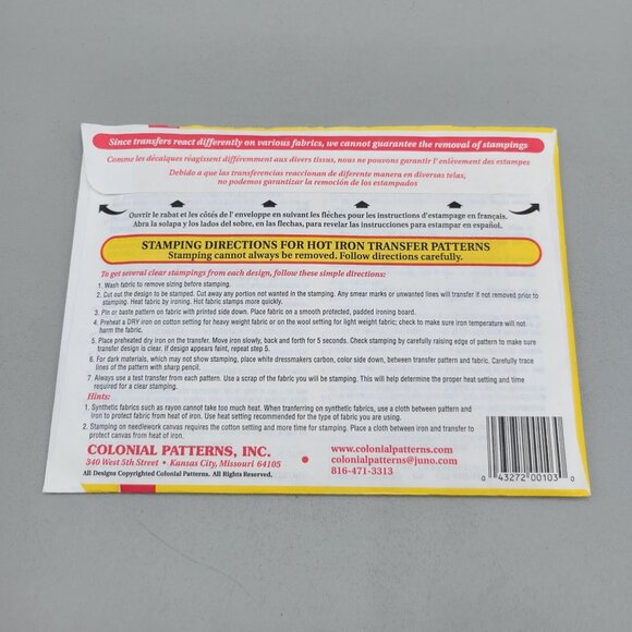 Aunt Marthas Hot Iron Transfers 3782 American Indian Designs Embroidery Crafts - Picture 3 of 4